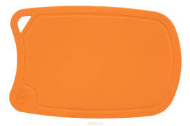 Доска разделочная ТимА 310х210 мм Оранжевая овальная (полиуретан) ДРГ-3221 