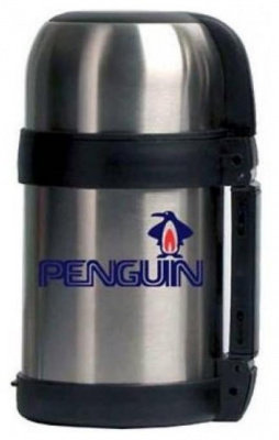 Термос с широким горлом "PENGUIN" 0,6л. универсальный с ручкой