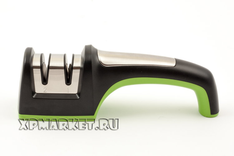 Точилка  для ножей TimA роликовая (алмаз-керамика) Т1005DC с зеленой ручкой